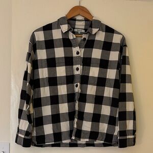 Madewell Buffalo check print button-down shirt